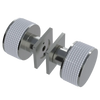 Rubinet Shower Door Knob (set) Satin Nickel