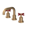 Rubinet Widespread Lav. Set. (less drain) Satin Gold