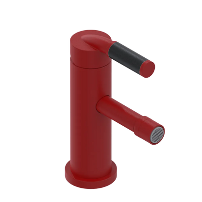 Rubinet Single Control Bidet Fitting (less drain) Maroon