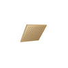 Baril Square 8" anti-limestone shower head