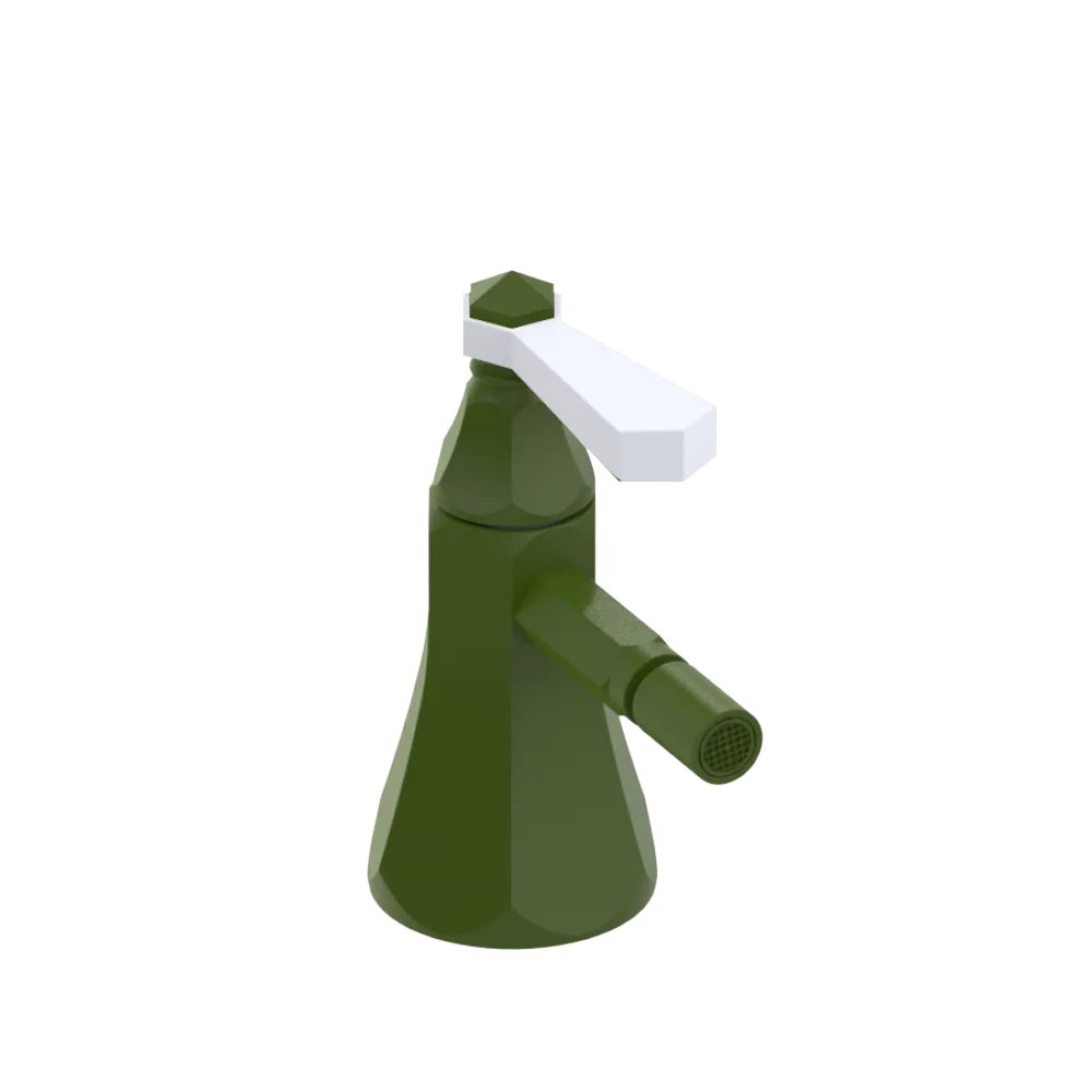 Rubinet Single Control Bidet Fitting (less drain) Green Envy