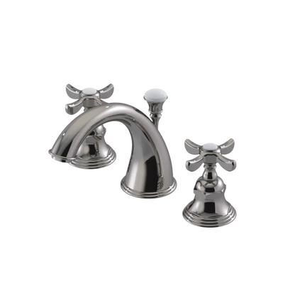 Rubinet Widespread Lav. Set. (less drain) Polished Nickel