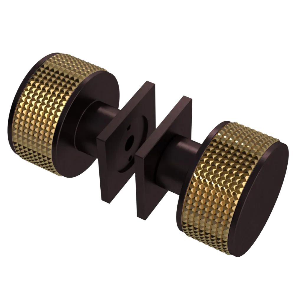 Rubinet Shower Door Knob (set) Oil Rubbed Bronze