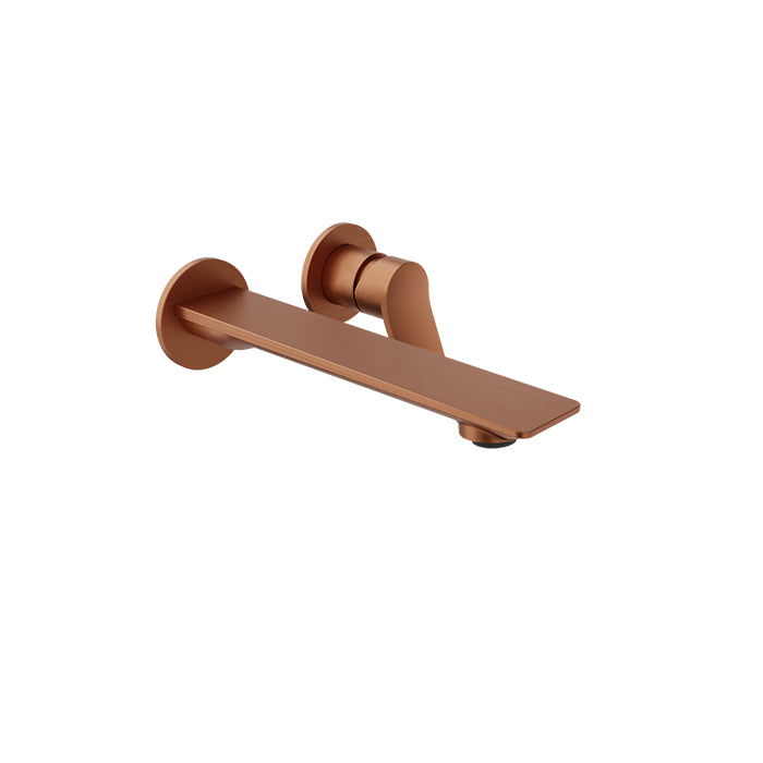 Baril Single lever wall-mounted lavatory faucet, drain not included