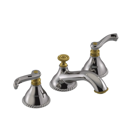 Rubinet Widespread Lav. Set. (less drain) Polished Nickel