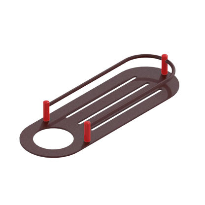 Rubinet Shelf Only Bordeaux