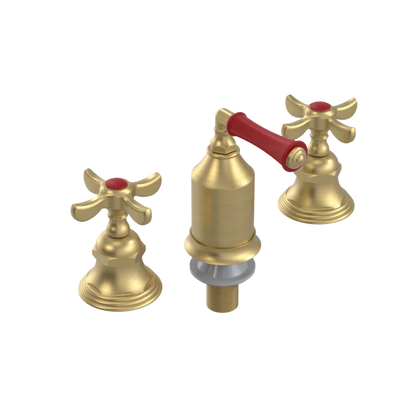 Rubinet Bidet Fitting with Spray, Diverter, and Vacum Breaker (Less Drain) Satin Gold
