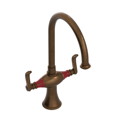 Rubinet Two Handle Single Hole Kitchen Set Oil Rubbed Bronze