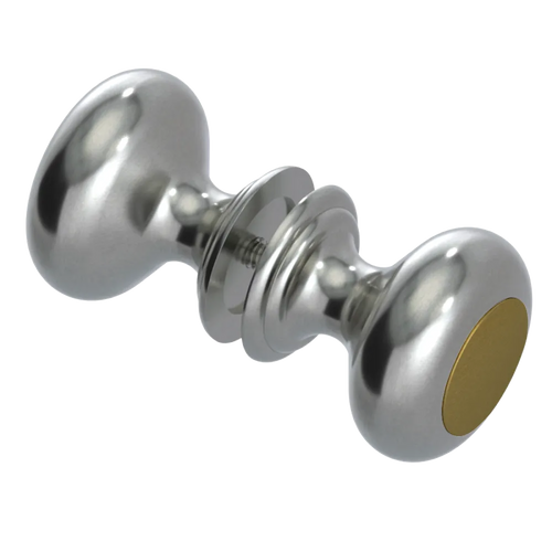 Rubinet Shower Door Knob (set) Satin Nickel