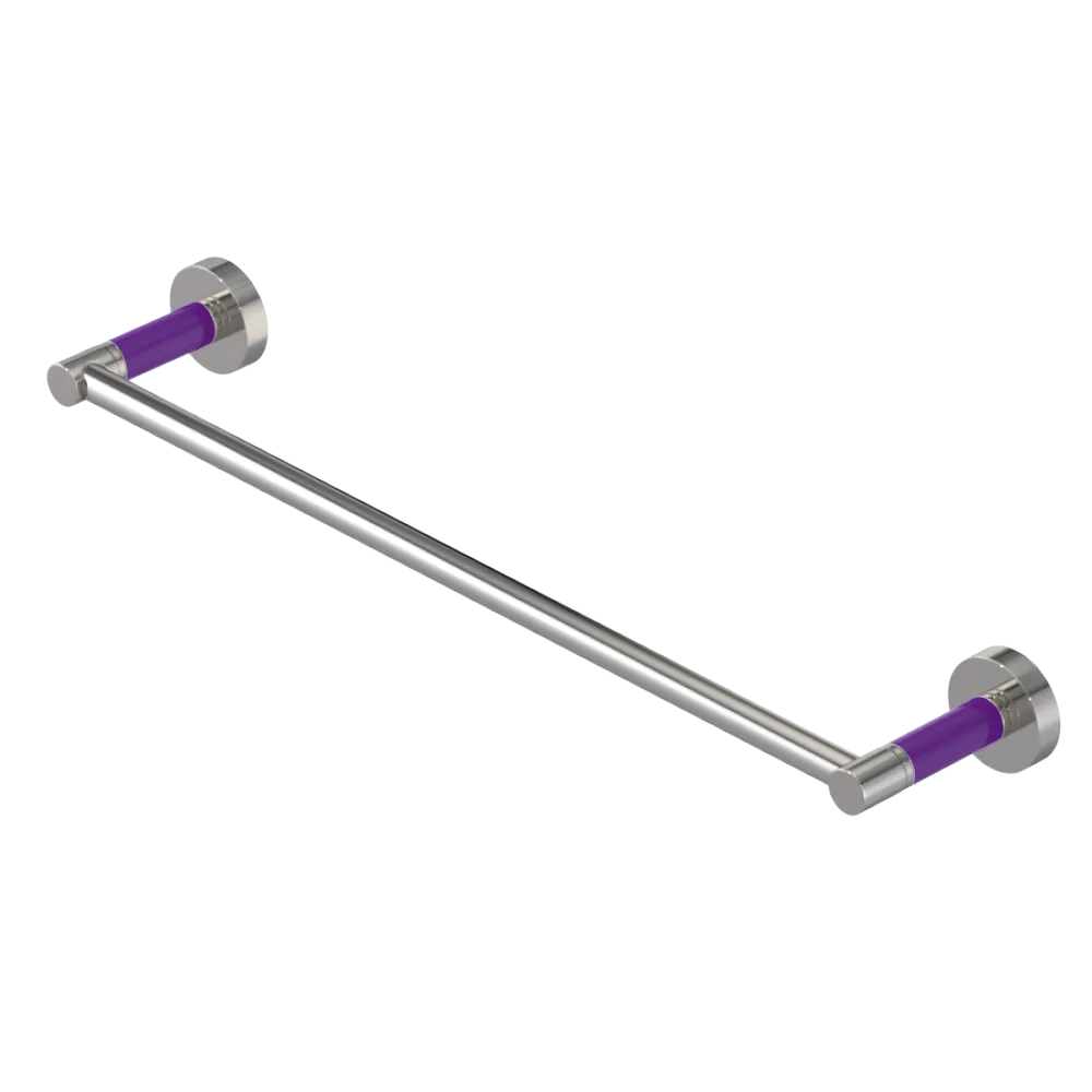 Rubinet Towel Bar 18" Polished Nickel