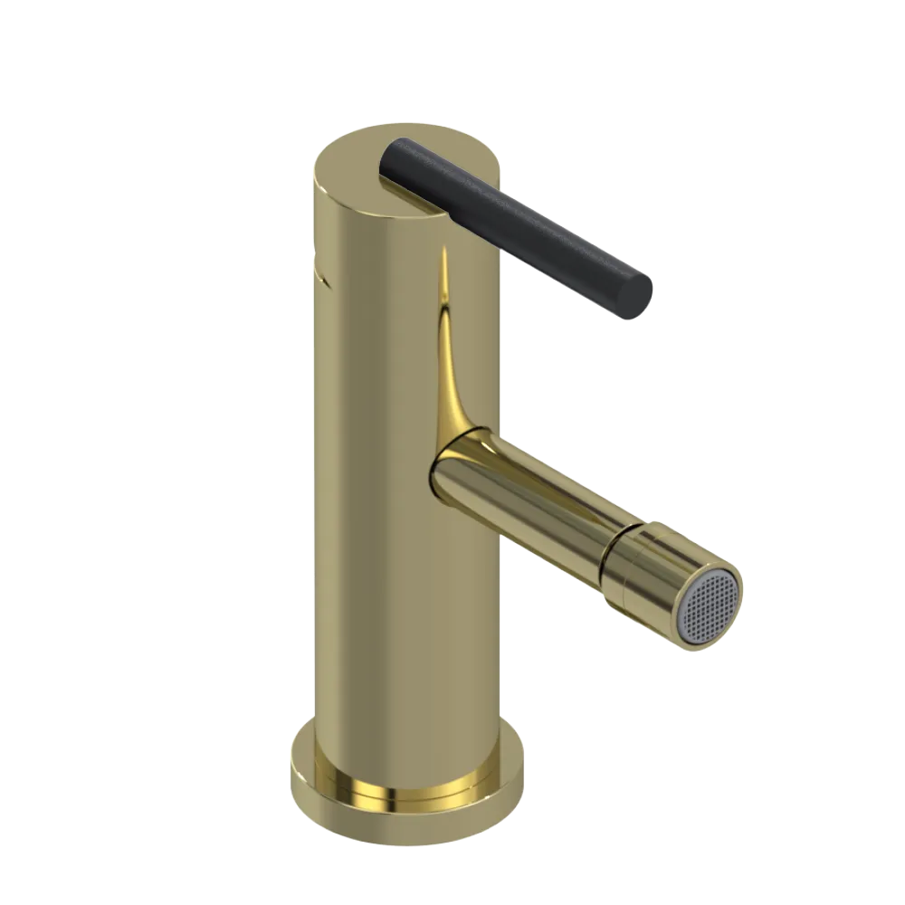 Rubinet Single Control Bidet Fitting (less drain) Gold