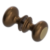 Rubinet Shower Door Knob (set) Tuscan Brass