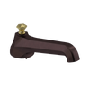 Rubinet Tub Filler Spout Deck Mount Oil Rubbed Bronze