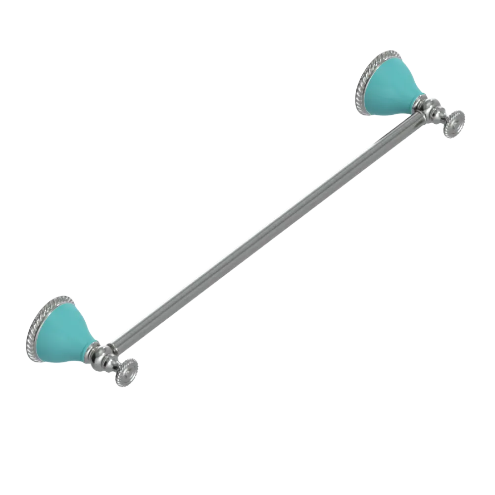Rubinet Towel Bar 18" Satin Nickel