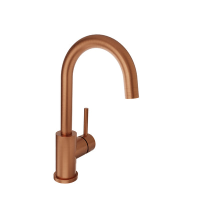 Baril Single-hole lavatory faucet, drain included