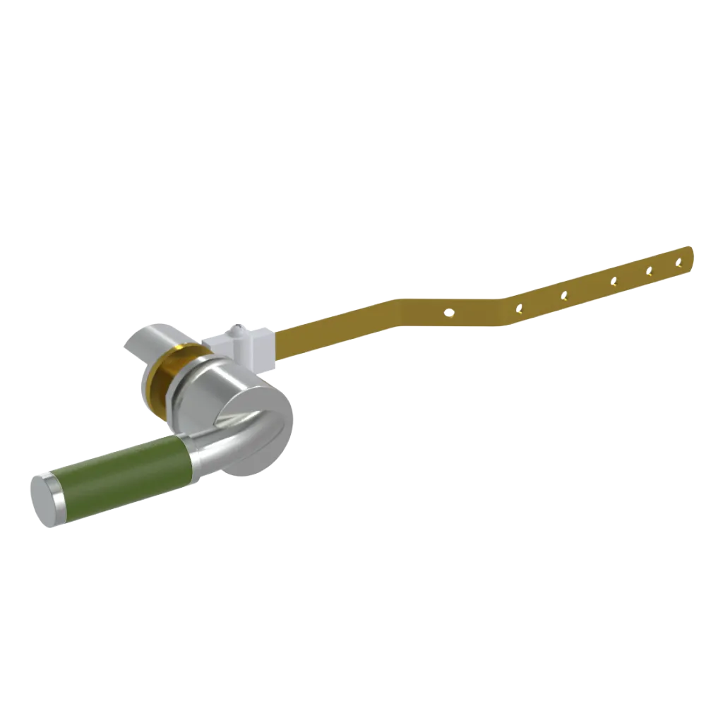 Rubinet Trip Levers Satin Nickel