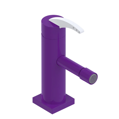 Rubinet Single Control Bidet Fitting (less drain) Purple Haze