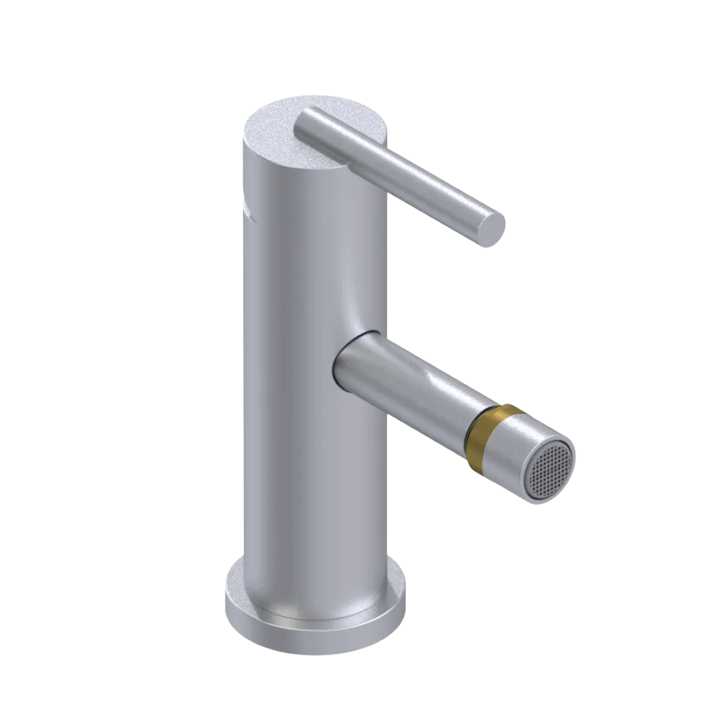 Rubinet Single Control Bidet Fitting (less drain) Satin Chrome