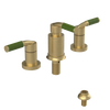 Rubinet Bidet Fitting with Spray, Diverter, and Vacuum Breaker (less drain) Satin Gold