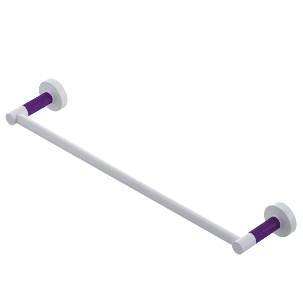 Rubinet Towel Bar 18" Matt White