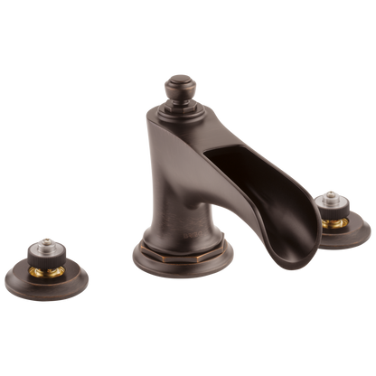 Brizo Roman Tub With Channel Spout Less Handles