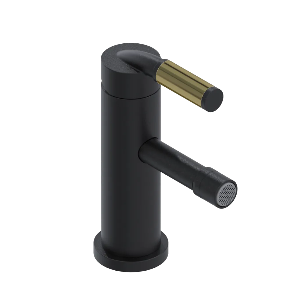 Rubinet Single Control Bidet Fitting (less drain) Matt Black