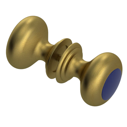 Rubinet Shower Door Knob (set) Antique Brass Matt