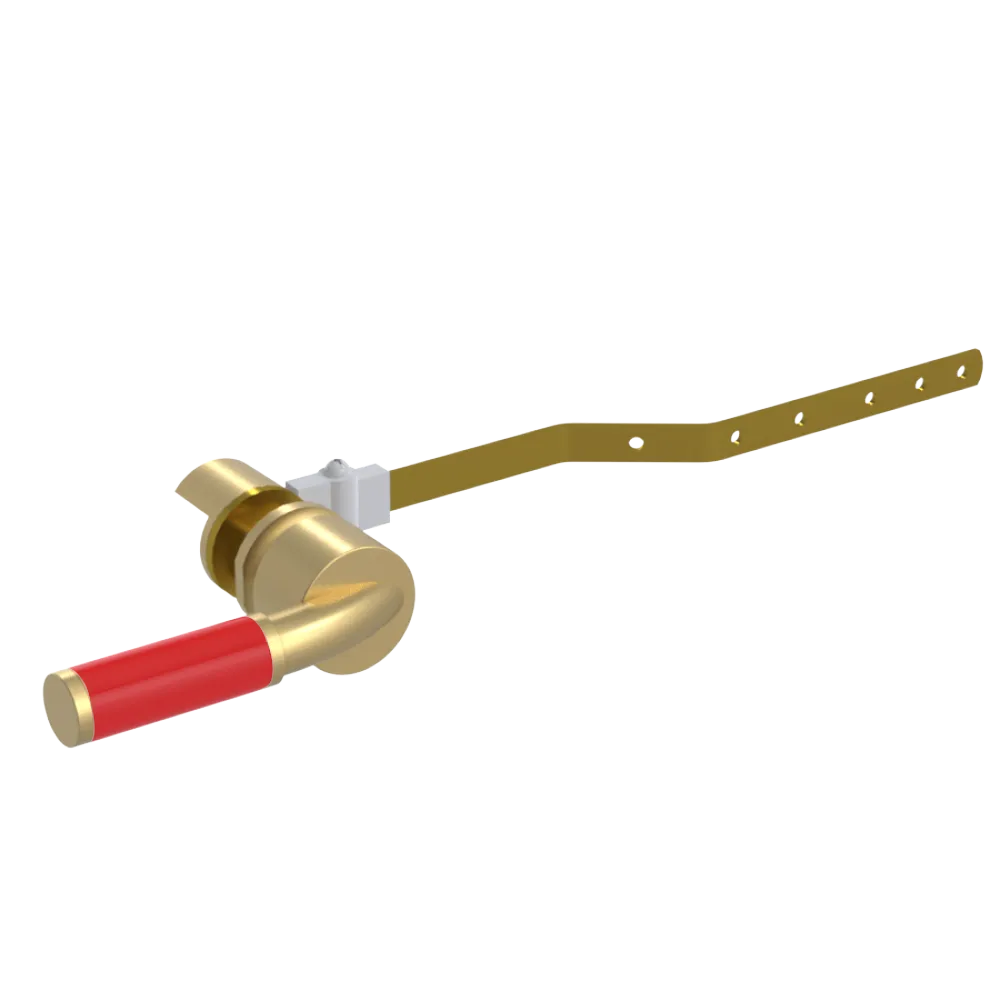 Rubinet Trip Levers Satin Brass