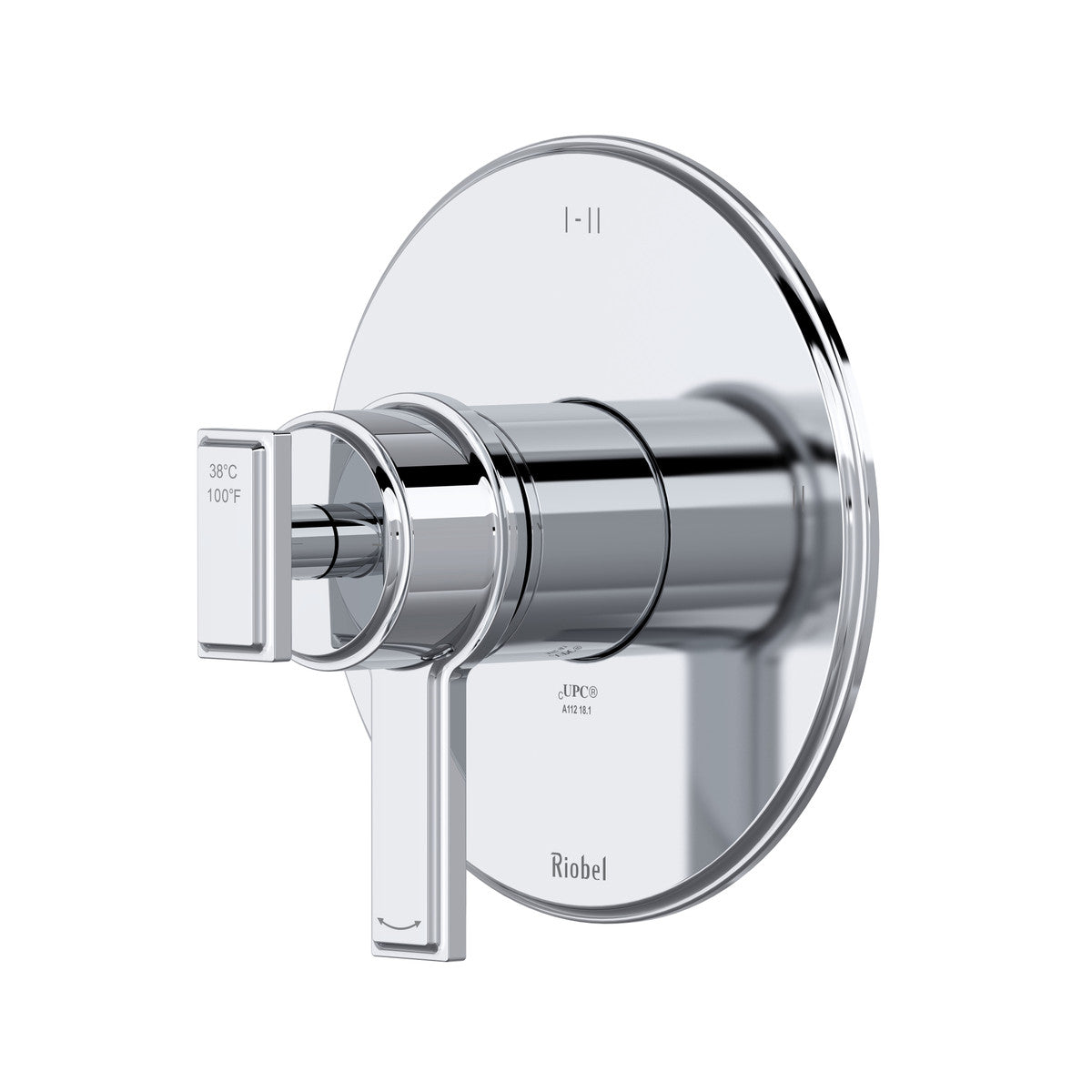Riobel Manifesto™ 1/2" Therm & Pressure Balance Trim With 3 Functions