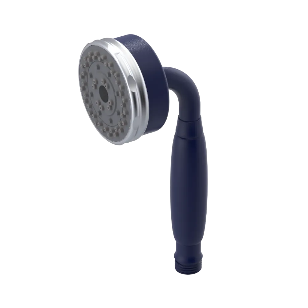 Rubinet 3 Function Hand Held Shower Only Midnight Blue