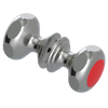Rubinet Shower Door Knob (set) Satin Nickel