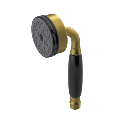 Rubinet 3 Function Hand Held Shower Only Antique Brass Matt