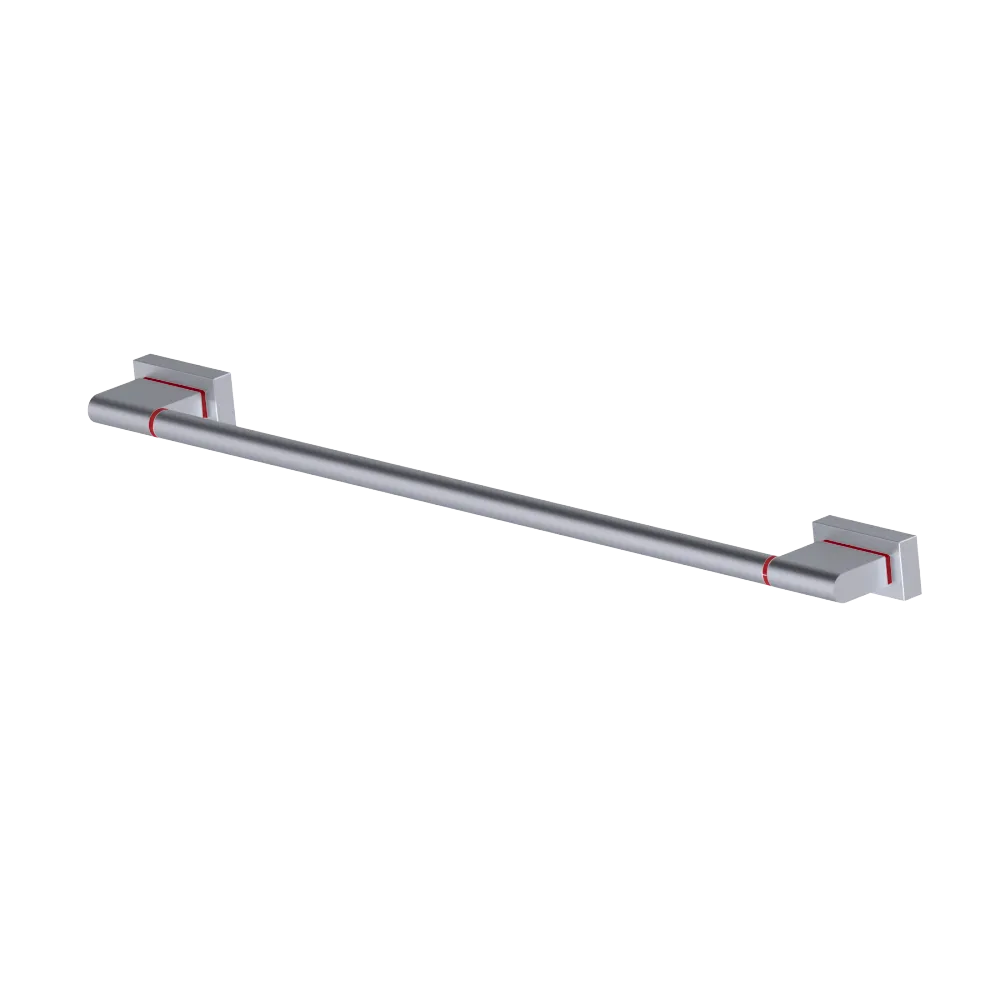 Rubinet Towel Bar 18" Satin Chrome