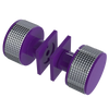 Rubinet Shower Door Knob (set) Purple Haze