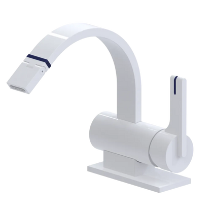 Rubinet Single Control Bidet Fitting (less drain) White