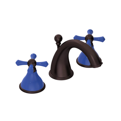 Rubinet Widespread Lav. Set. (less drain) Oil Rubbed Bronze