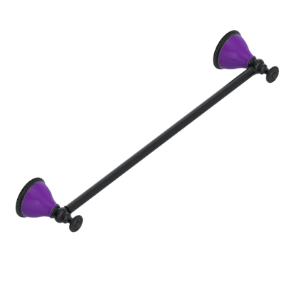 Rubinet Towel Bar 24" Matt Black