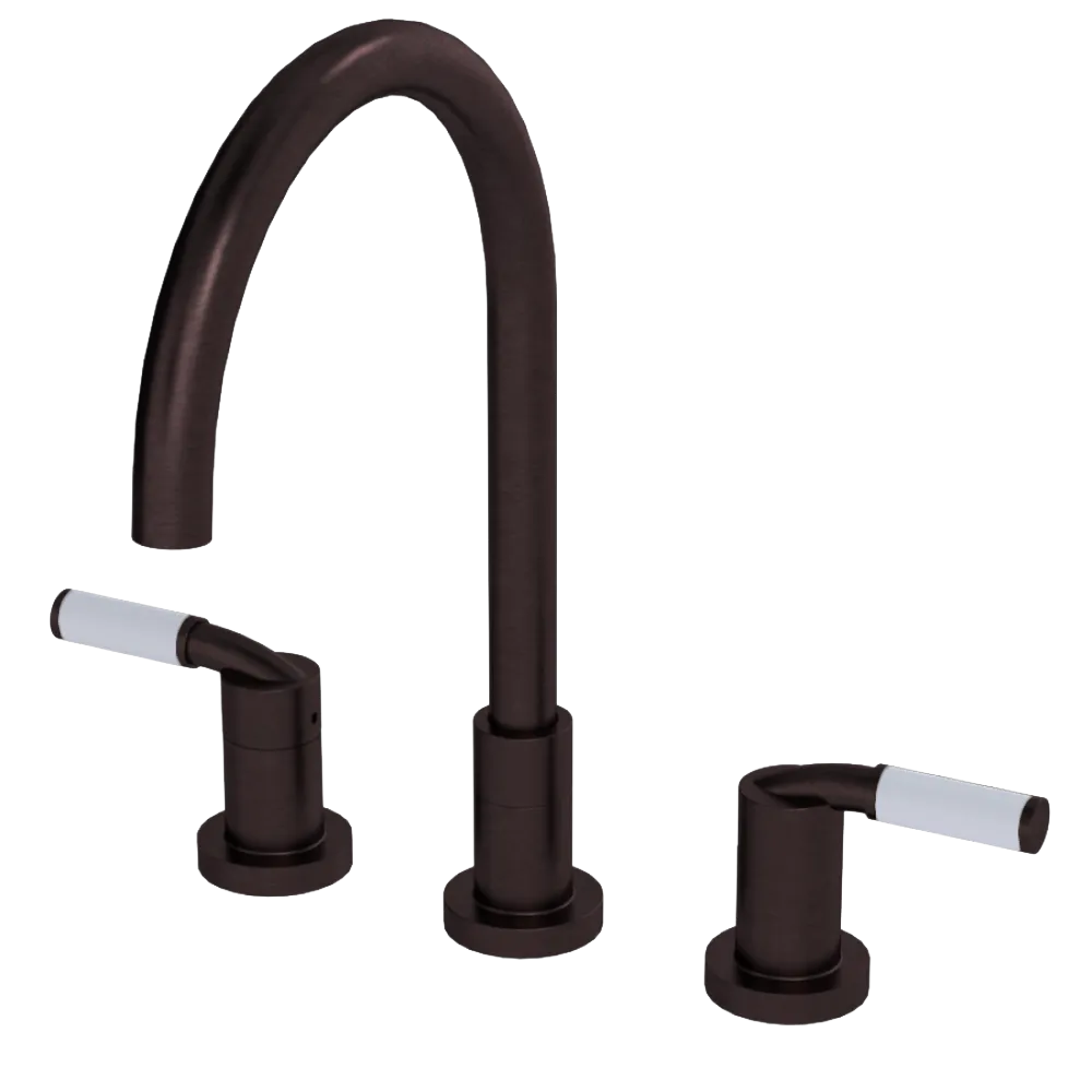 Rubinet Widespread Kitchen Set Oil Rubbed Bronze