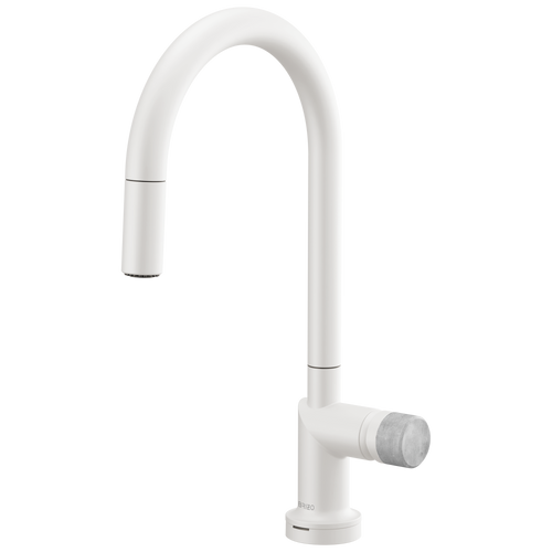 Brizo Smarttouch Pull Down Kitchen Faucet With Arc Spout Less Handle