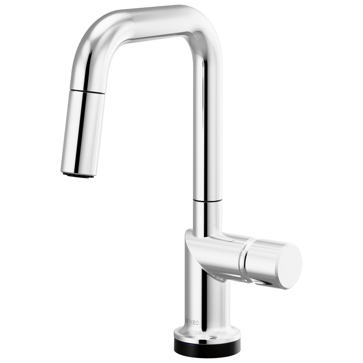 Brizo Smarttouch Pull Down Prep Kitchen Faucet With Square Spout Less Handle