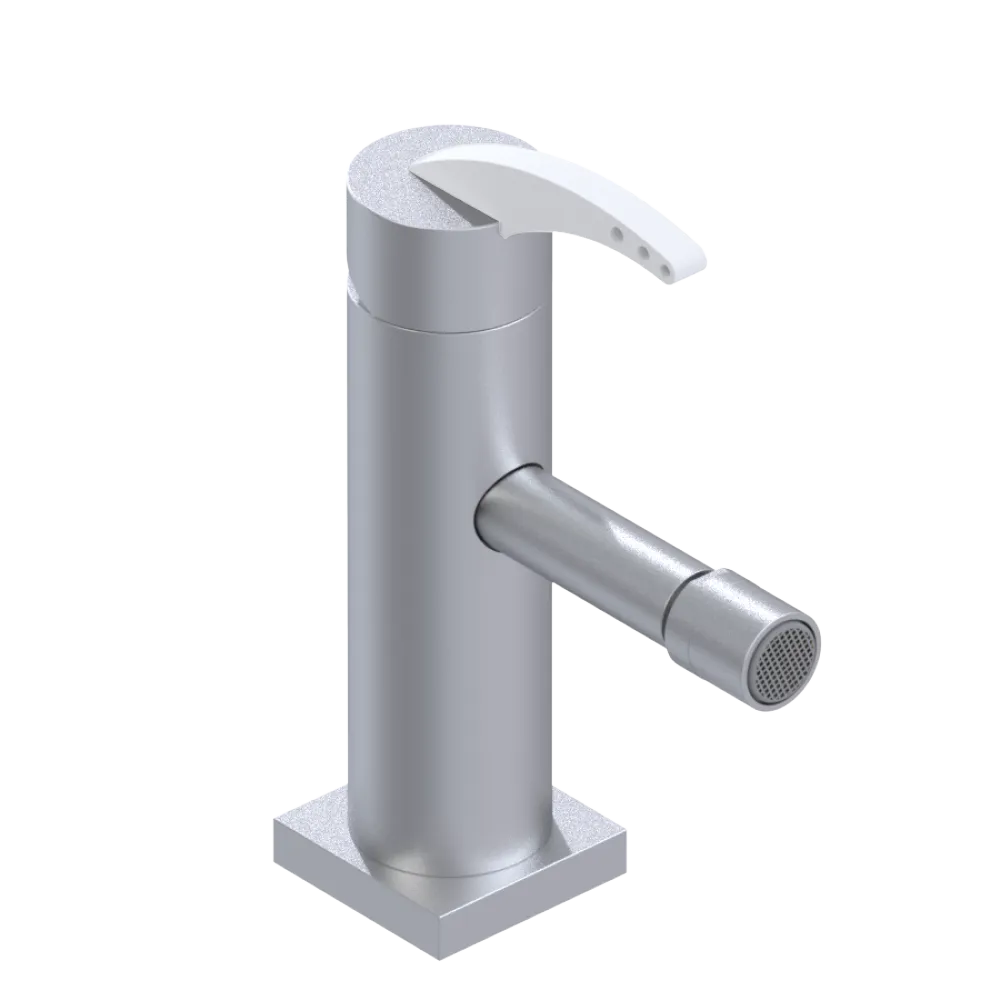 Rubinet Single Control Bidet Fitting (less drain) Satin Chrome