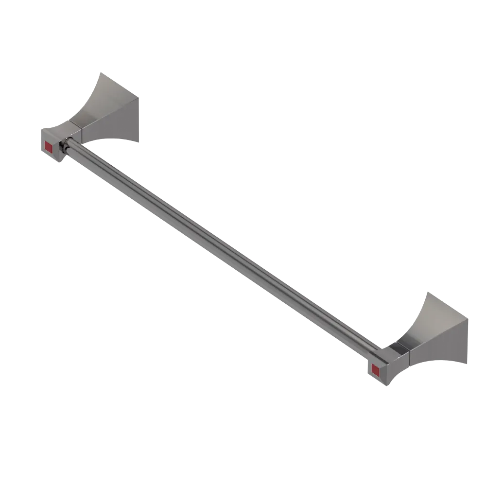 Rubinet Towel Bar 18" Polished Nickel