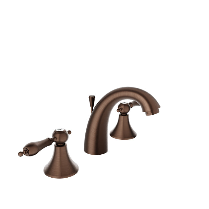 Baril 8" c/c lavatory faucet, drain included