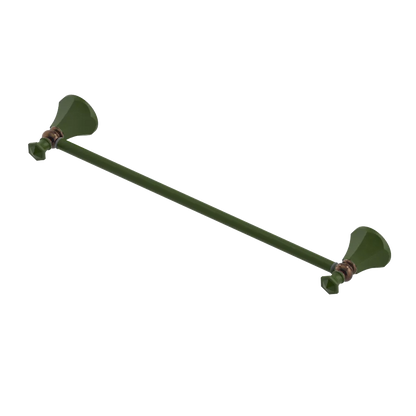 Rubinet Towel Bar 18" Green Envy
