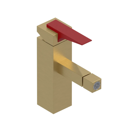 Rubinet Single Control Bidet Fitting (less drain) Satin Brass
