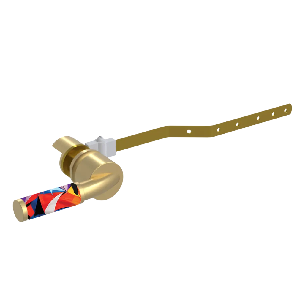 Rubinet Trip Levers Satin Brass