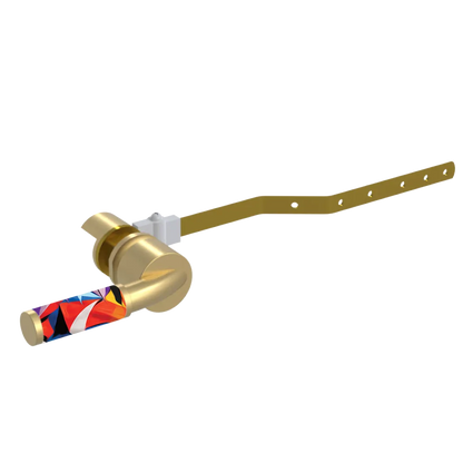 Rubinet Trip Levers Satin Brass