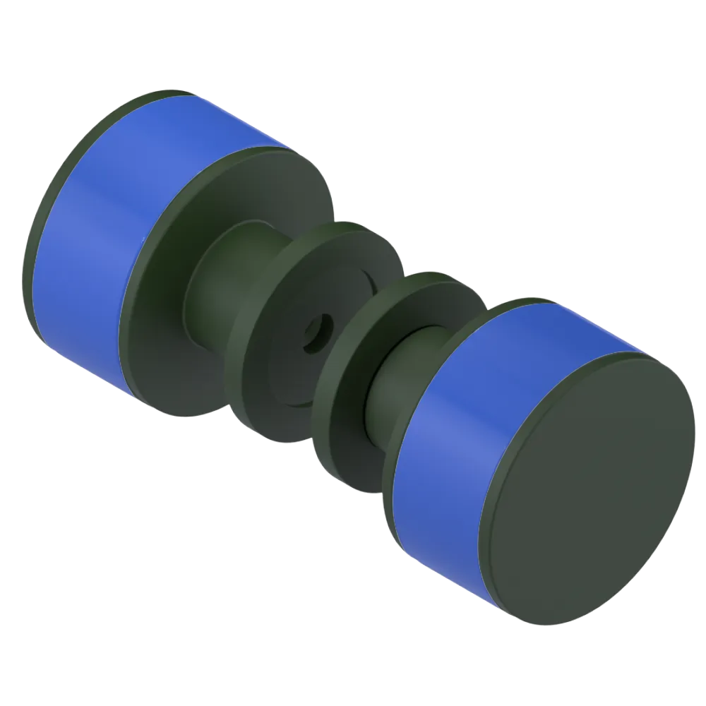 Rubinet Shower Door Knob (set) Green Envy