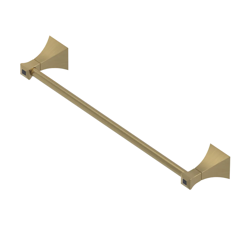 Rubinet Towel Bar 18" Satin Gold