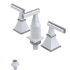 Rubinet Bidet Fitting with Spray, Diverter, and Vacum Breaker (Less Drain) White